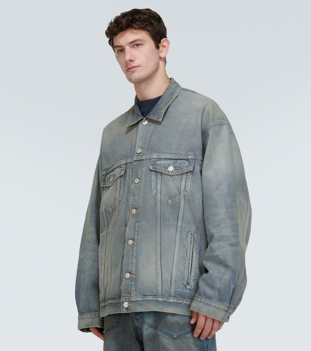 Balenciaga Oversized denim jacket Balenciaga