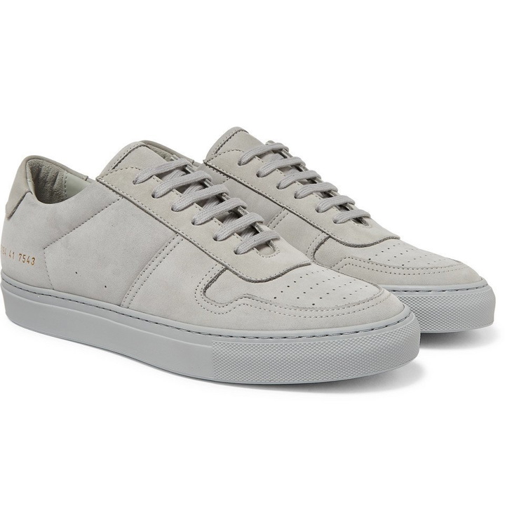 Photo: Common Projects - BBall Suede Sneakers - Men - Gray