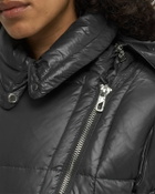 Ganni Shiny Nylon Puffer Jacket Black Womens Down & Puffer Jacket
