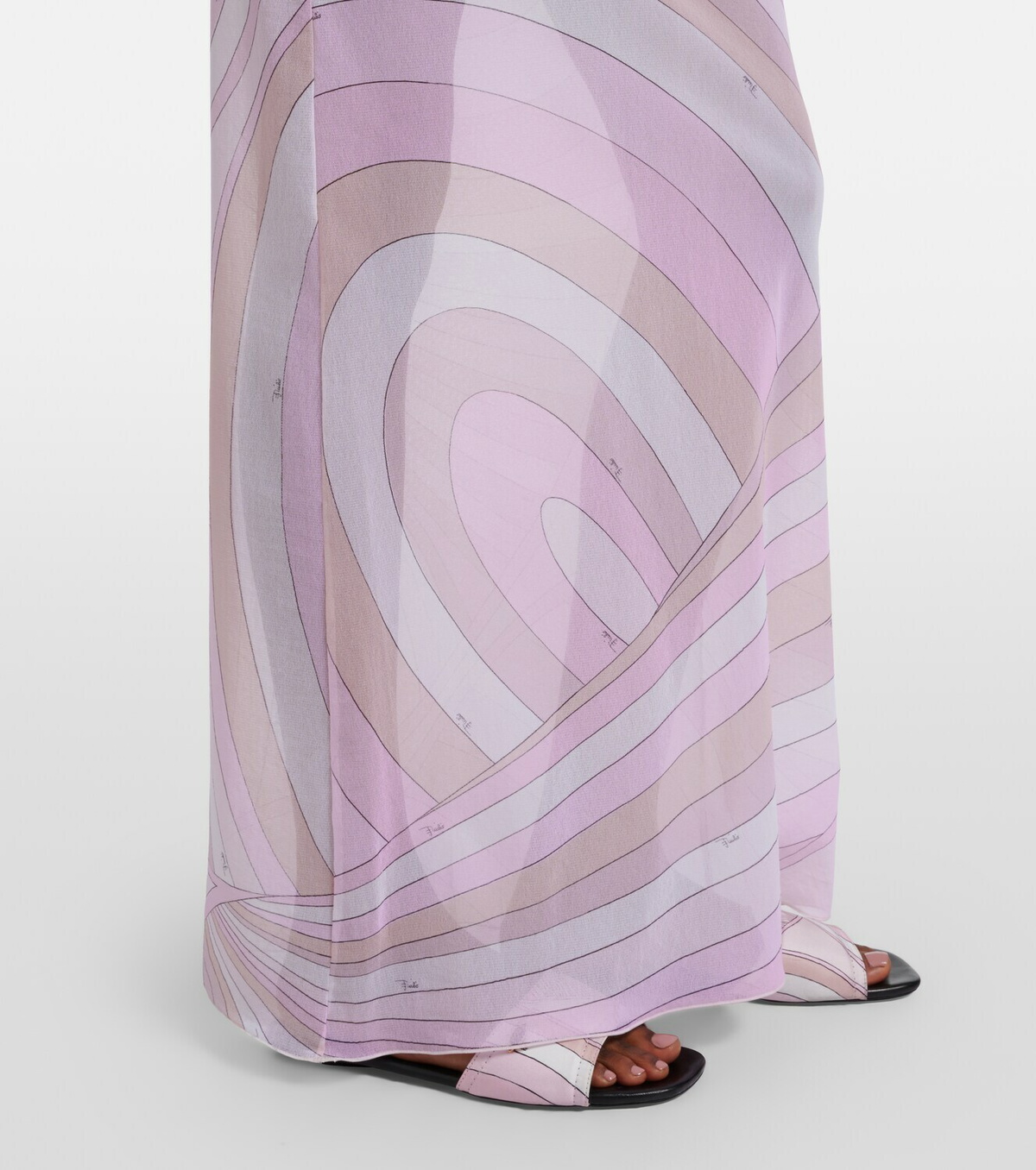 Pucci Iride tulle maxi skirt
