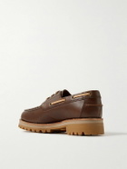 Grenson - Dunstan Leather Boat Shoes - Brown