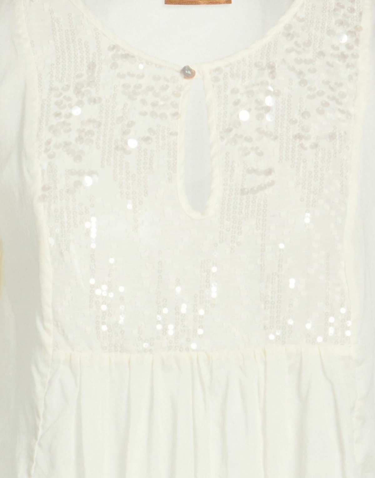 Alessia Santi Womens Top Ivory