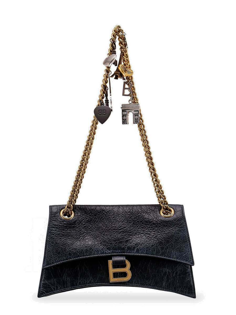 Balenciaga Crush S Black Womens Shoulder Bag Balenciaga