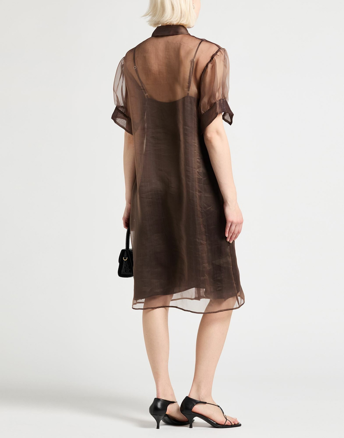 Peserico Womens Midi dress Dark in Brown