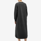 Snow Peak Women's Recycled Cotton Midi Dress in Black