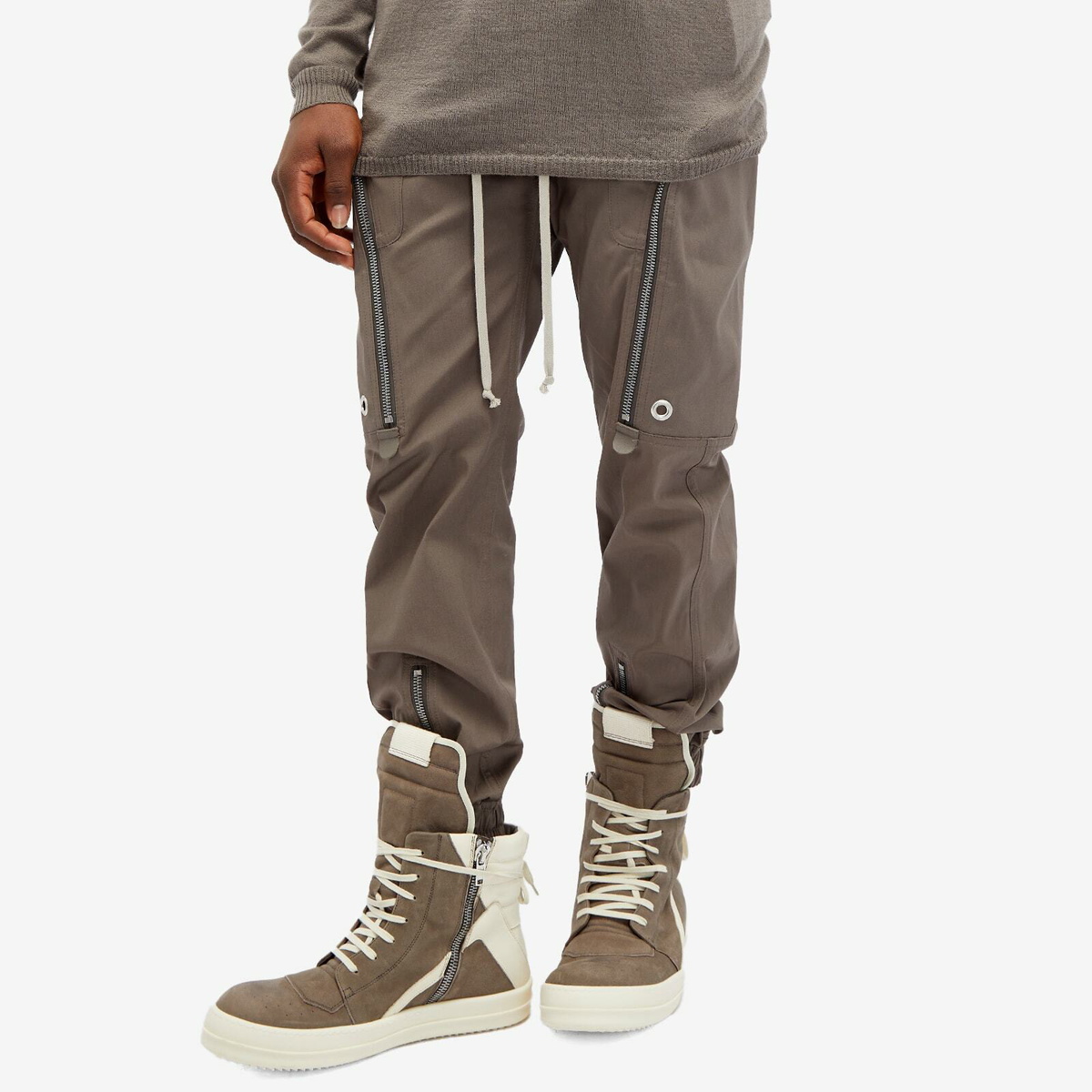 Rick Owens Men's Bauhaus Cargo Pants in Dust