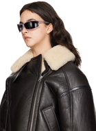 A BETTER FEELING Gray Onyx Sunglasses