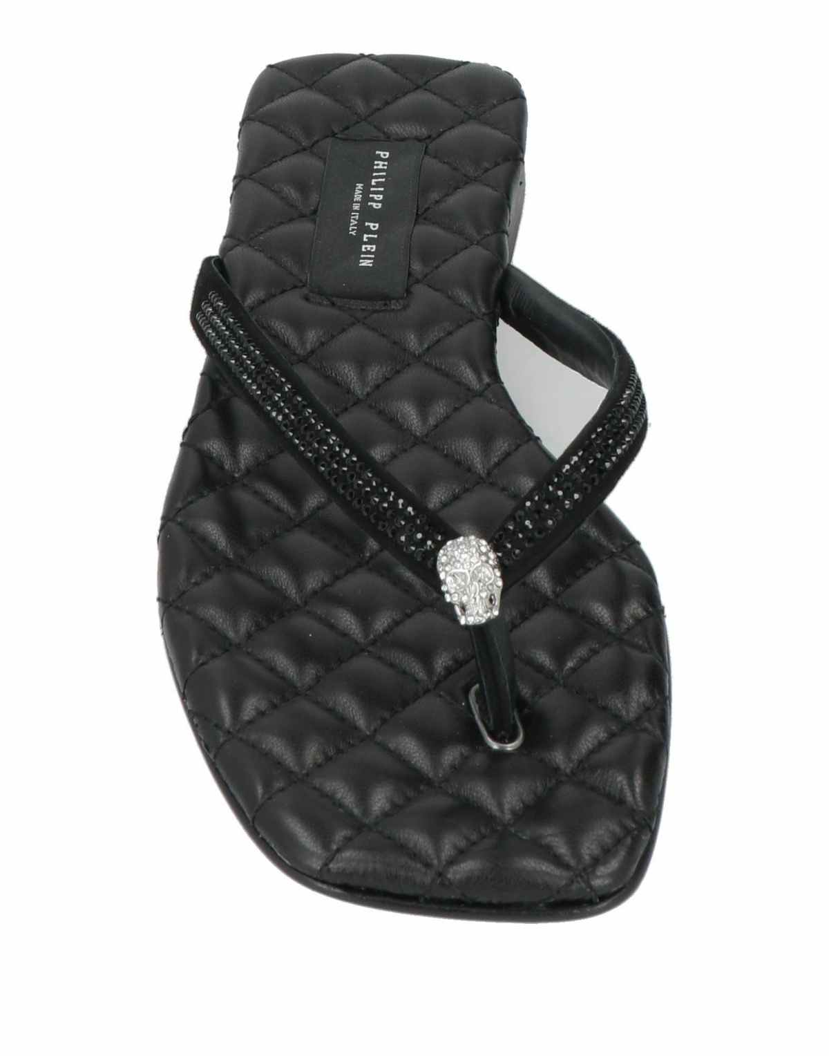 Philipp Plein Womens Thong sandal in Black