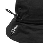 Kangol x Mastermind Wavy Convertible Baseball Cap in Black