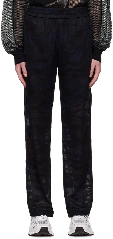 Photo: Feng Chen Wang Black Camouflage Trousers