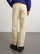 A.P.C. - Ville Cropped Straight-Leg Cotton-Gabardine Chinos - Neutrals