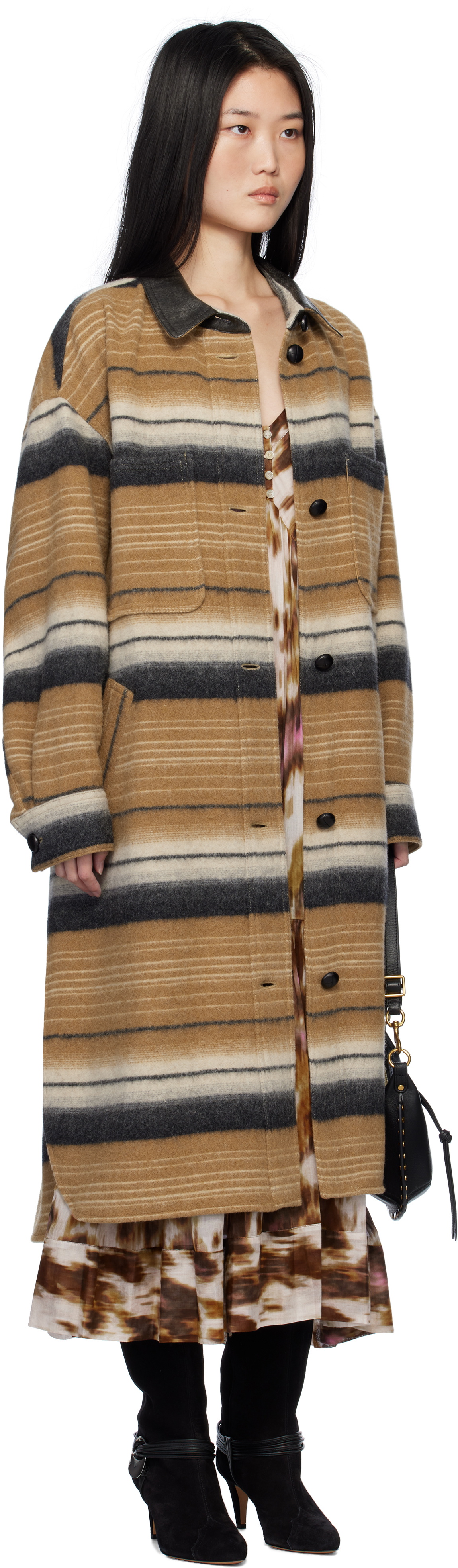 Isabel Marant Etoile Brown Djila Coat Isabel Marant Etoile