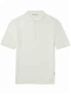 Orlebar Brown - Maranon Perforated Cotton Polo Shirt - Neutrals