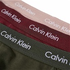 Calvin Klein Men's Trunk - 3 Pack in Woodrose/Olive/Rouge