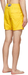 Palm Angels Yellow Vilebrequin Edition Swim Shorts