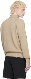 TOM FORD Beige Raglan Polo