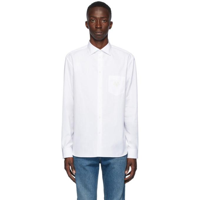 Photo: Gucci White Pinpoint Shirt