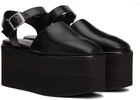 Molly Goddard Black Adriana Sandals