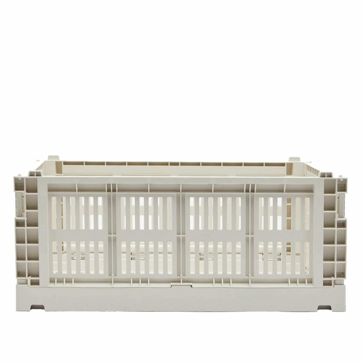 Photo: HAY Men's Medium Recycled Colour Crate - in Off White
