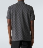 Gucci GG cotton piqué jacquard polo shirt
