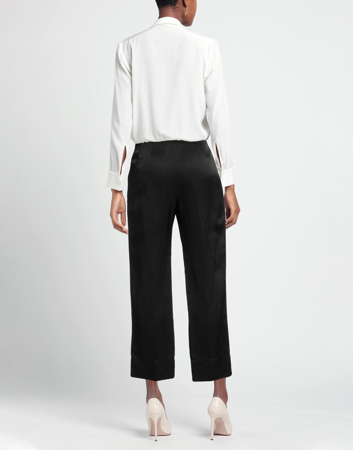 Alessia Santi Womens Pants in Black