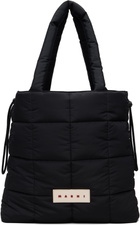 Marni Black Quilted Tote