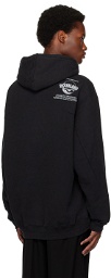 Doublet Black PZ Today Edition Hoodie