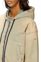 Diesel Zipped hoodie in coloured Jogg Jeans - Sweaters Womens in Multicolor