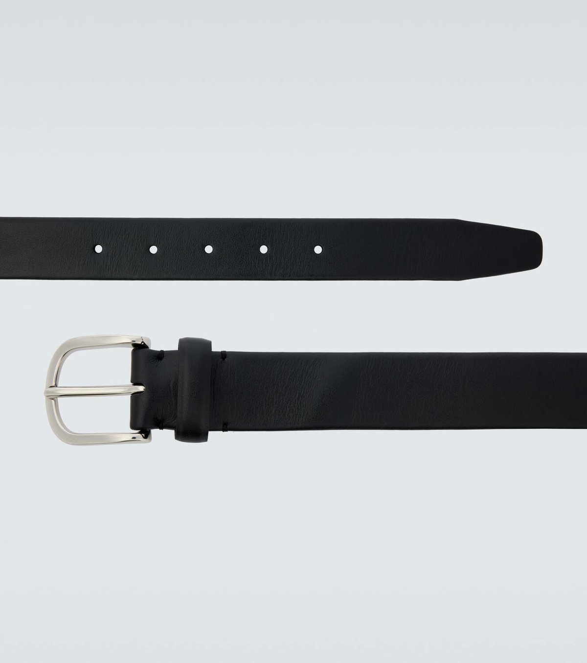 Brioni Braided leather belt
