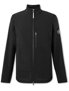 Bogner - Verano Logo-Print Stretch-Jersey and Mesh Golf Jacket - Black