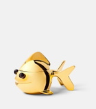 Jonathan Adler Goldfish brass container