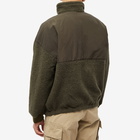 Nanamica Men's Vintage Wool Fleece Jacket in Sage Green