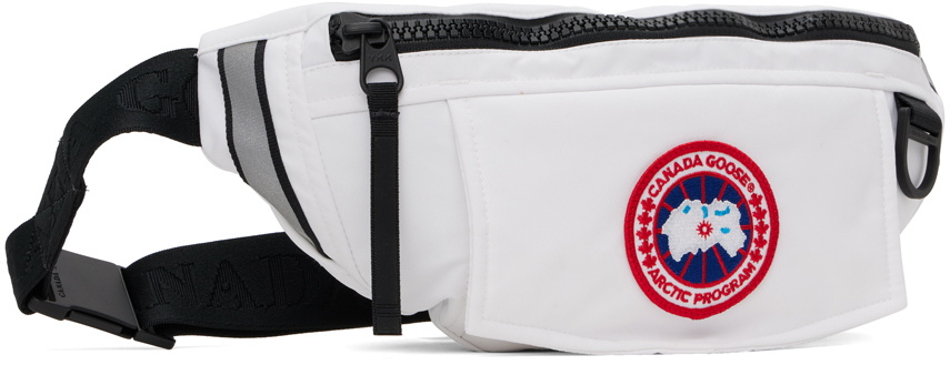 Canada Goose White Waist Pack Belt Bag