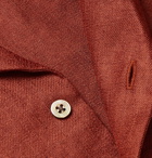 Camoshita - Camp-Collar Woven Overshirt - Red