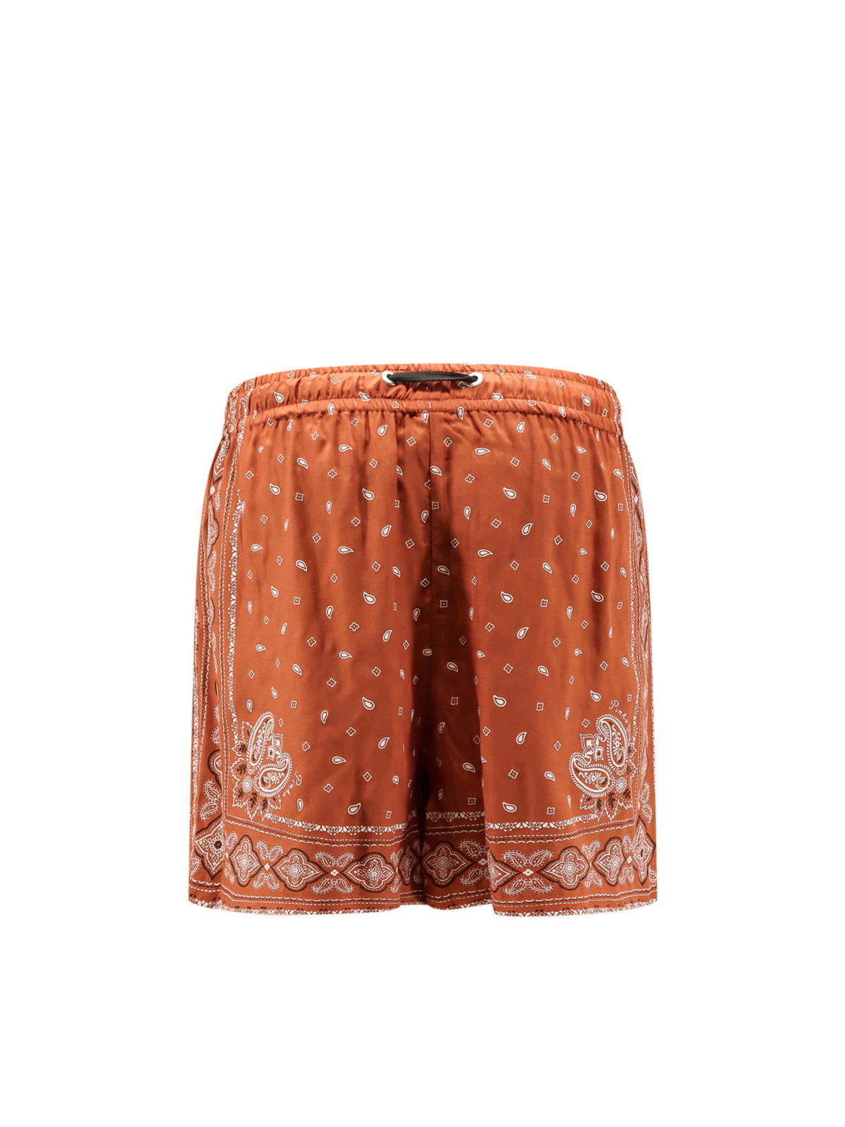 Pinko Viscose Shorts With Bandana Print