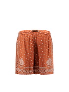 Pinko Viscose Shorts With Bandana Print