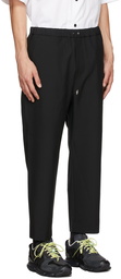 OAMC Black Drawcord Trousers