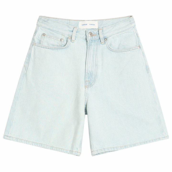 Photo: Samsøe Samsøe Women's Sashelly Shorts in Surf Spray