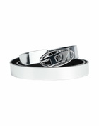 Diesel B-1dr 20 Womens Belt in Silver