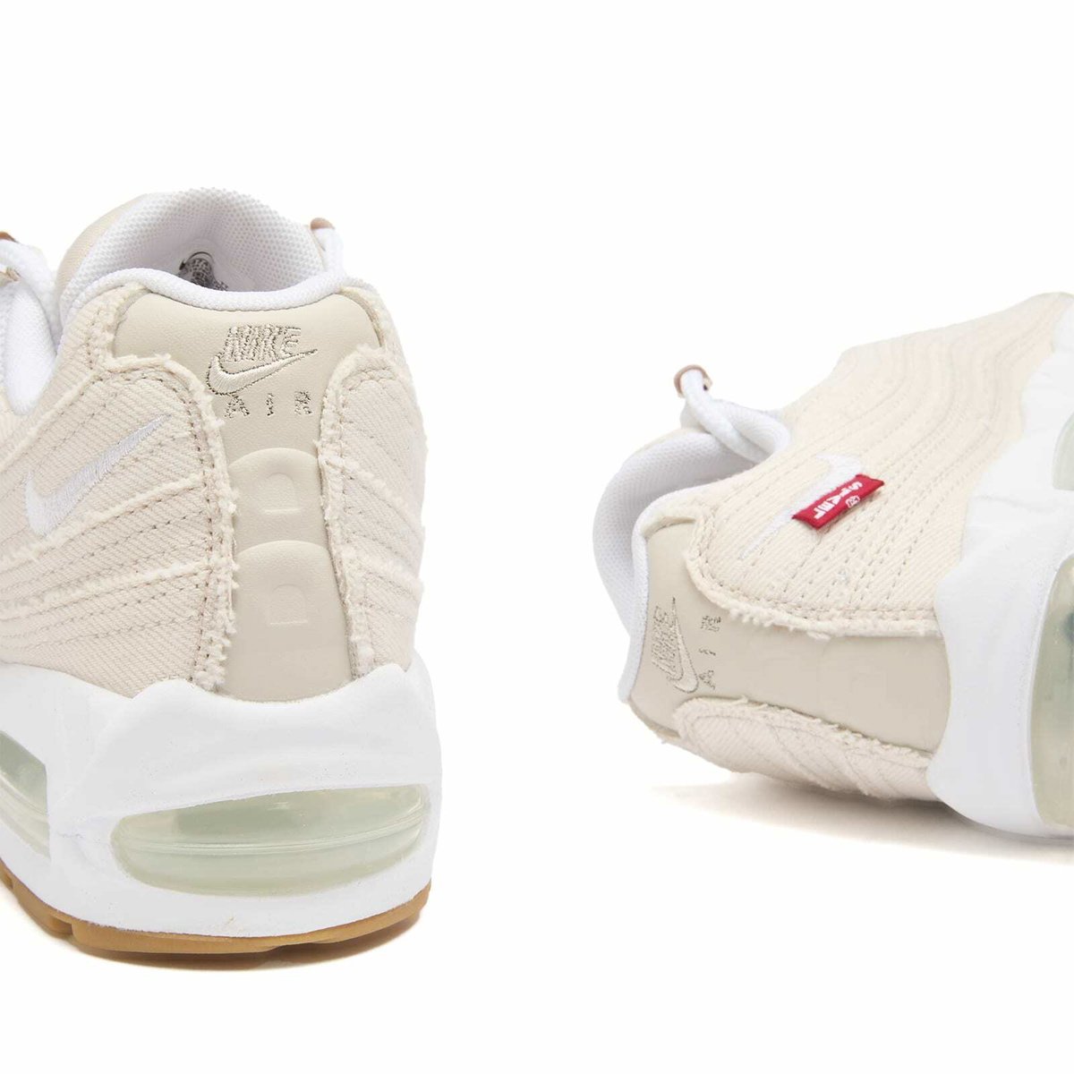 Nike x Levi's Air Max 95 Sneakers in Brown/White/Red