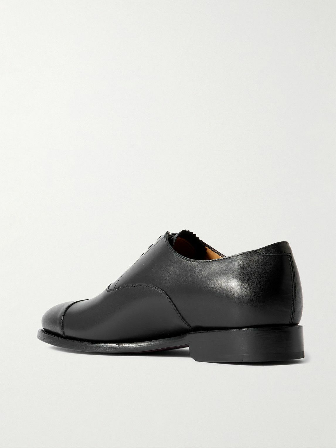 MORJAS - Leather Oxford Shoes - Black