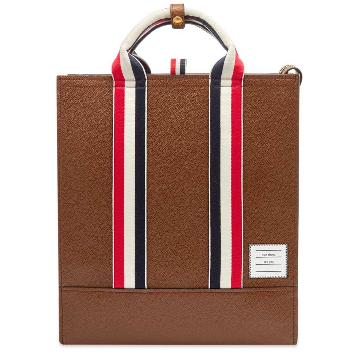Photo: Thom Browne Pebble Grain Leather Lined Tote