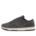 Nike Men's Dunk Low Sneaker in Black/Off Noir/Coconut Milk