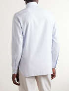 Zegna - Trofeo Cotton-Poplin Shirt - Blue