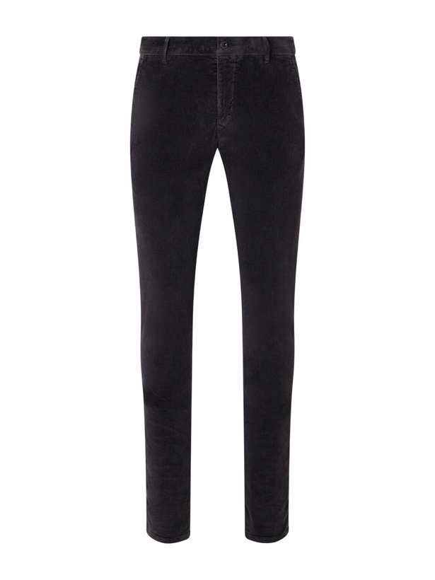 Photo: Slowear - Incotex Straight-Leg Cotton-Blend Corduroy Trousers - Gray