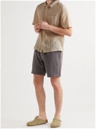 Satta - Paseo Enzyme-Washed Crinkled Linen and Cotton-Blend Shirt - Neutrals - L