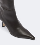 Aeyde Vina leather knee-high boots