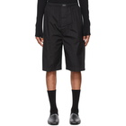 Balenciaga Black Pajama Shorts