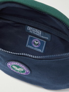 Polo Ralph Lauren - Wimbledon Leather-Trimmed Logo-Appliquéd Canvas Belt Bag