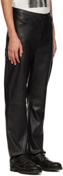 FREI-MUT Black Palisades Leather Pants